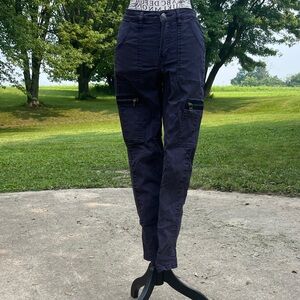 H&M Women's Dark Blue Boot Cut Jeans